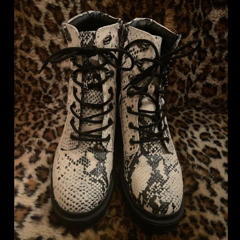 Madden Girl combat boots